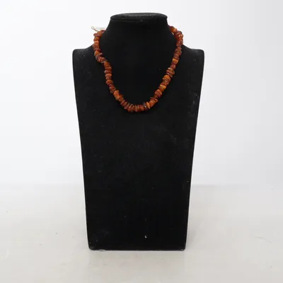 Halsband (Brun) Bärnsten