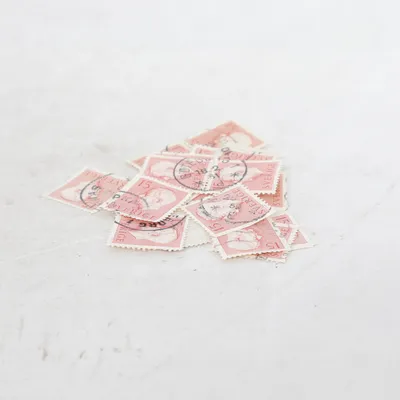 Frimärken (Rosa) från Sverige