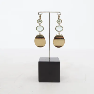 Boucles d'oreilles (Or, Bleu) de Dyrberg/Kern Métal inconnu