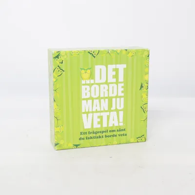 Board game from Kylskåpspoesi