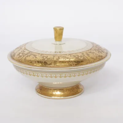 Sugar basin (White, Gold) from Thomas Germany