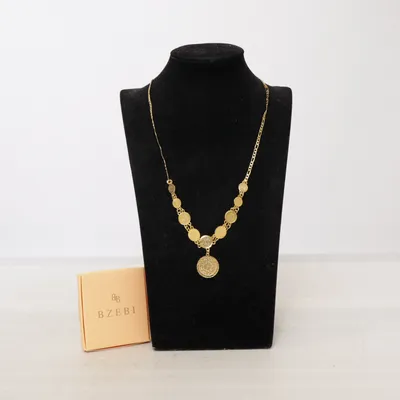 Halsband (Guldfärgad) Guldpläterad