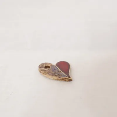 Hanger (Rood, Beige) Hout