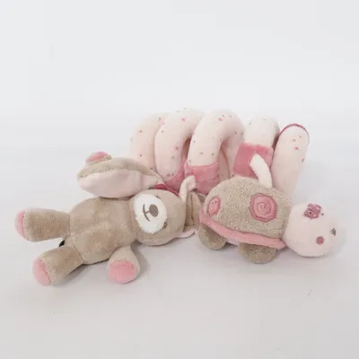 Jouet pour bébé (Rose, Beige, Multicolore) de Nattou