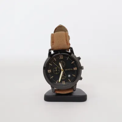 Wristwatch (Brown, Black) from Geneva