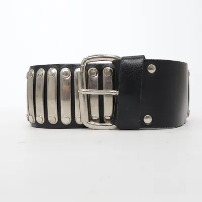 Bälte (Brun, Grå) Skinn