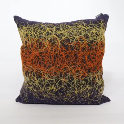 Prydnadskudde (Lila, Orange, Gul, Flerfärgad) från Moltex