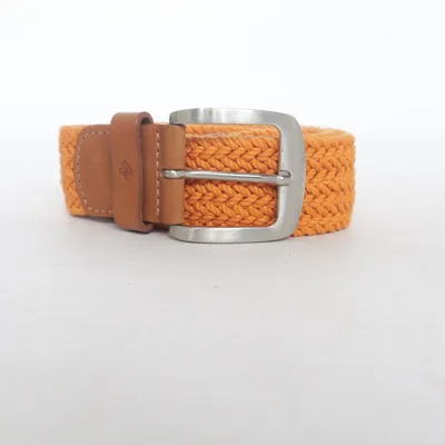 Belt (Orange, Brown) from Morris Leather