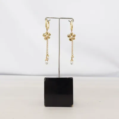 Örhängen (Guldfärgad) Okänd metall