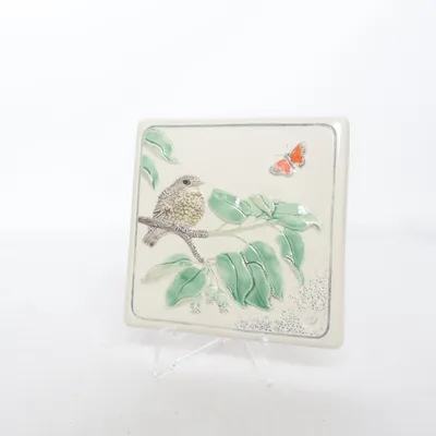 Wall relief (Beige, Green, Orange) from JIE Gantofta