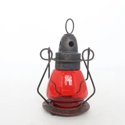Lantern (Red, Black) from Nordal