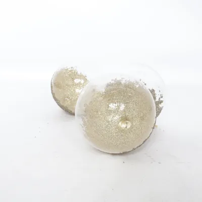 Julgranspynt (Transparent, Guldfärgad)