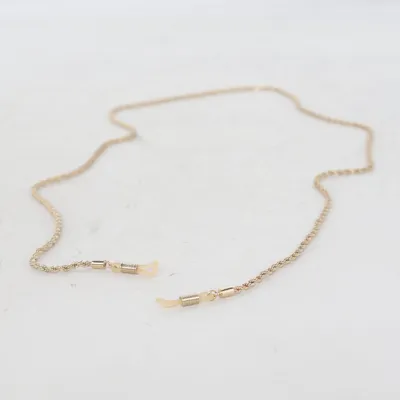 Glasögonsnöre (Guldfärgad)