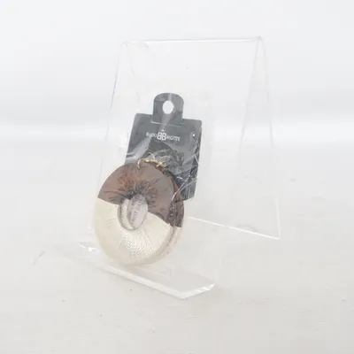 Örhängen (Brun, Vit) från Bijou Brigitte Okänd metall