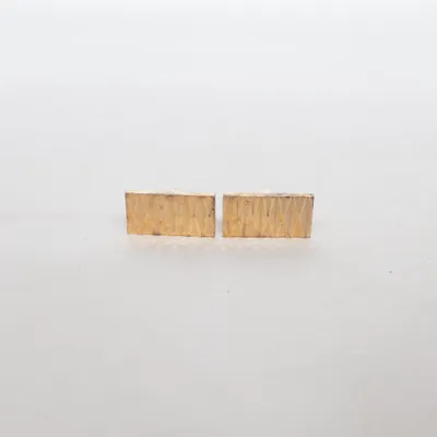 Cufflinks (Gold) Unknown metal