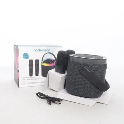Karaokemaskin (Karaoke Speaker With Dual Microphone) från Andersson