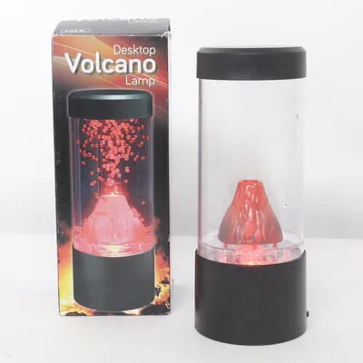 Lava lamp (Black, Transparent)