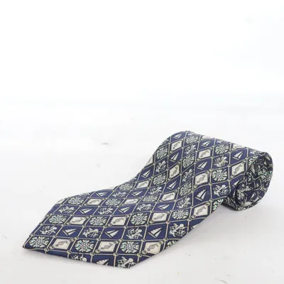 Stropdas (Blauw, Beige, Meerkleurig) van Marja Kurki Zijde