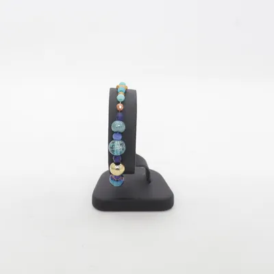 Bracelet de cheville (Bleu, Or, Multicolore) Métal inconnu