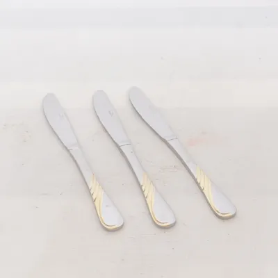 Kniv (Silverfärgad, Guldfärgad) från Edelstahl
