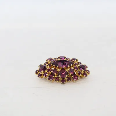 Broche (Lilla, Guld) Ukendt metal
