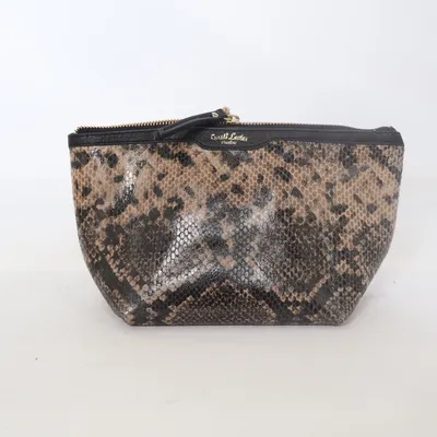 Vanity bag (Brown, Black) from Gusti Leder Studio Leather