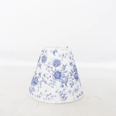 Lampskärm (Blå, Vit)
