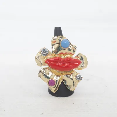 Ring (Gold, Multicolored) Unknown metal