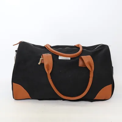 Weekend bag (Black, Brown) from Lager 157 Denim Makers