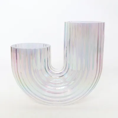 Vas (Transparent, Flerfärgad)
