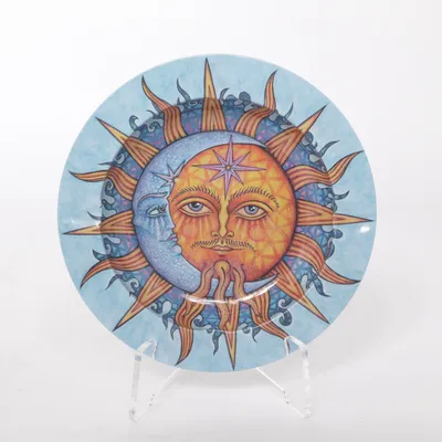 Ashtray (Hippie, hippy, boho, moon, sun, bohemian)