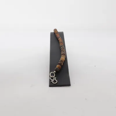 Armband (Brun, Silverfärgad) från Edelstein Okänd metall