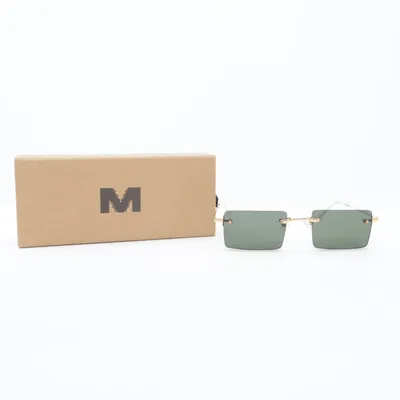 Sunglasses (Green, Gold) from Meller