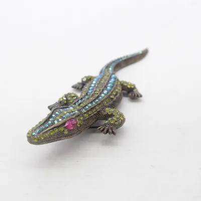 Broche (Grå, Flerfarvet) Ukendt metal