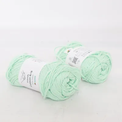 Garn (Friends Cotton 8/8) från Hobbii