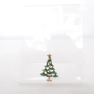 Broche (Groen, Meerkleurig) Onbekend materiaal