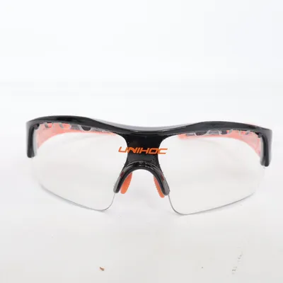 Sportsbriller (Orange, Sort, Transparent) fra Unihoc
