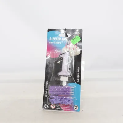 Ljus (Lila) från Partypack