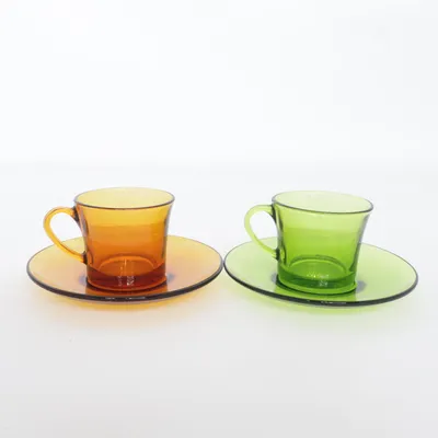 Tasse à café (Jaune, Vert) de Duralex