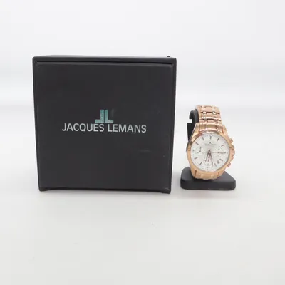 Armbandsur (Guldfärgad) från Jacques Lemans