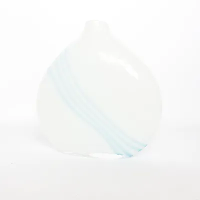 Vase (Hvid, Blå)