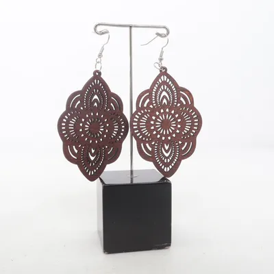 Earrings (Brown) from Fashion Jewelry Unknown metal