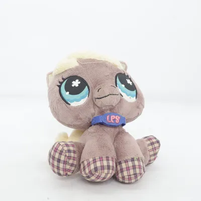 Soft toy (Brown, Yellow, Blue) from Littlest Pet Shop