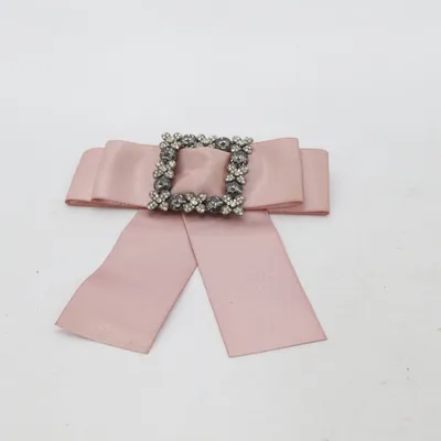 Broche (Pink, Sølv, Sort) Ukendt metal