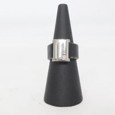 Ring (Black, Silver) from Swatch Unknown metal