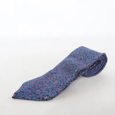 Tie (Blue, Purple, Black) from Jim Thompson Silk
