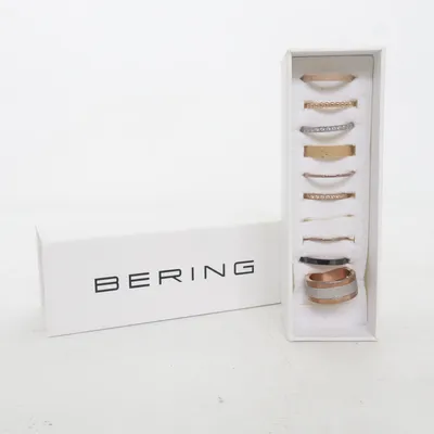 Smyckesset (Guldfärgad, Silverfärgad, Svart) från Bering Okänd metall