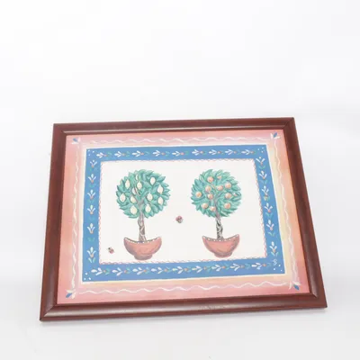 Bett-Tablett (Mehrfarbig) von Gate Gallery