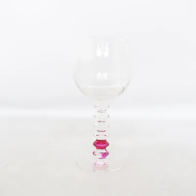 Vinglas (Transparent, Rosa)