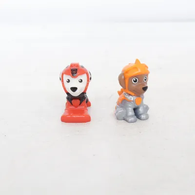 Toy figurine (Orange, Red, Gray) from Spin Master Ltd